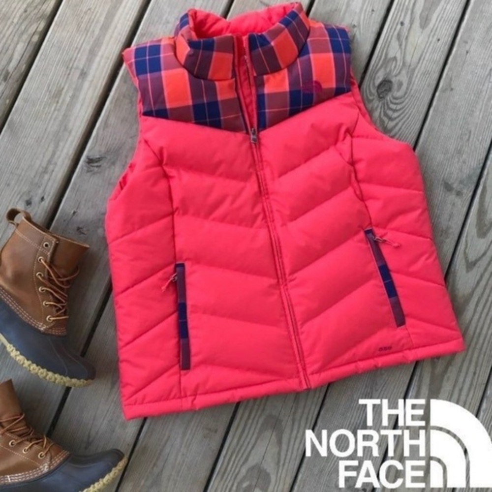 The North Face Red and Blue Women's Vest